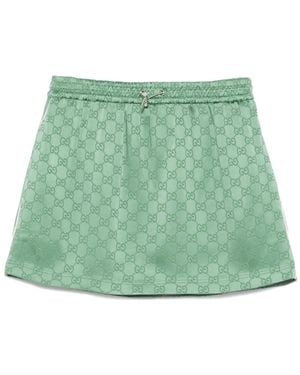 Gucci Mini-Rok Met Gg-Monogram - Groen
