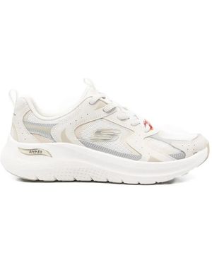 Skechers Arch Fit Trainers - White