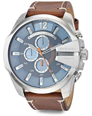 DIESEL Mega Chief 51Mm Watch - Blue