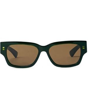 Gucci Square-Frame Sunglasses - Natural
