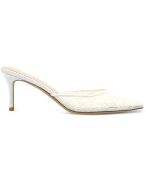 Black Suede Studio Jayla Pumps - Naturel
