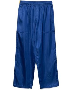 Bode Pantalones De Chándal Con Cordones - Azul
