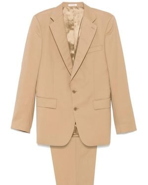 Fursac Anzug Aus Twill - Natur