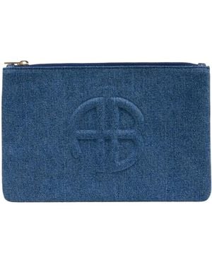 Anine Bing Lili Clutch Bag - Blue