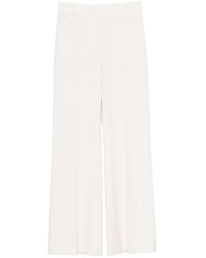 Victoria Beckham Pantalon Alina À Coupe Ample - White