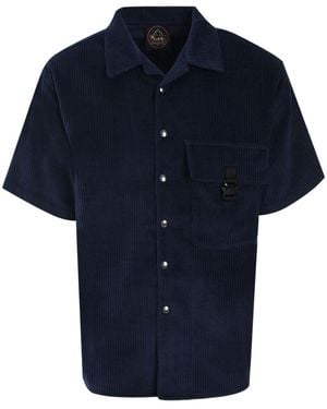 Mauna Kea Velvet Shirt - Blue