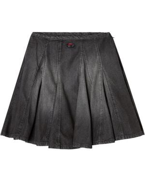 DIESEL Denim Mini Skirt - Black