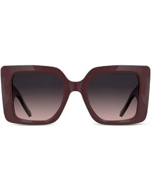 KARL LAGERFELD Logo-Detail Sunglasses - Purple