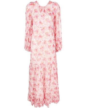 byTiMo Kleid Mit Blumen-Print - Pink