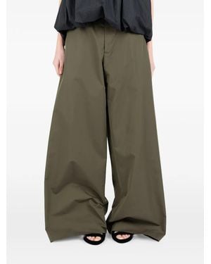 Societe Anonyme Wide-Leg Trousers - Green