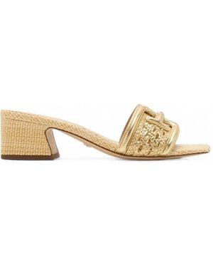 Sam Edelman Waylon Weave Sandals - Natural