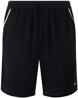 BOSS Drawstring Relaxed Fit Shorts - Black