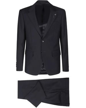 Lardini Virgin wool suit - Azul