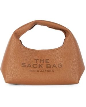 Marc Jacobs The Sack Bag Pebbled Leather Tote Bag - Brown
