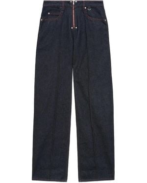 Isabel Marant Stely Zip-Detail Pants - Blue