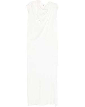 THE GARMENT Kleid Mit Schal - Weiß