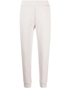 Calvin Klein Elasticated-Waistband Cotton-Blend Track Trousers - Natural