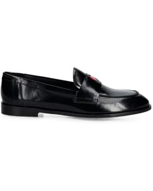 JONAK PARIS Donjuan Heart-Motif Loafers - Black
