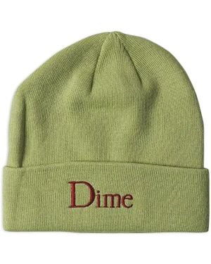Dime ロゴ ビーニー - グリーン