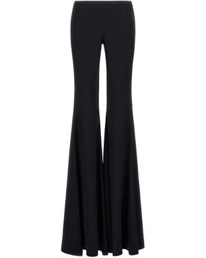 Roberto Cavalli Flared-Leg Trousers - Black