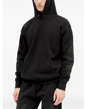 Nancy Graphic-Print Hoodie - Black