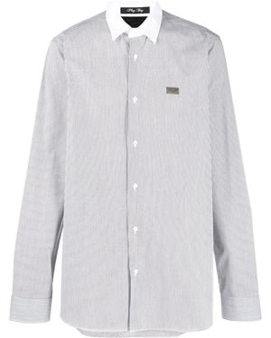 Philipp Plein Long Sleeve Shirt - White