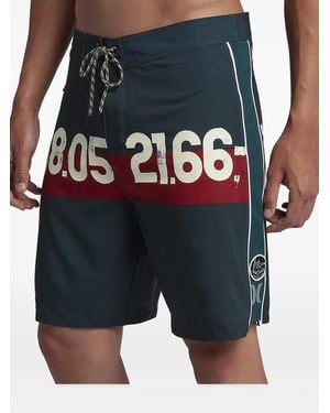 Hurley Phantom Parallel Sea Shorts - Blue