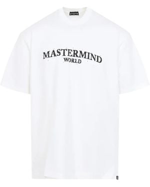 MASTERMIND WORLD Mw Logo-Print T-Shirt - White