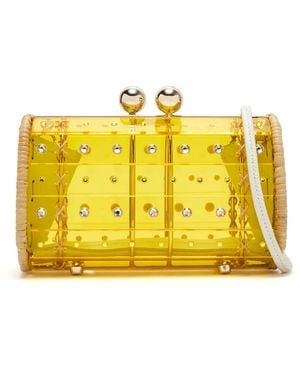 WAIWAI RIO Clutch Con Decorazione - Giallo