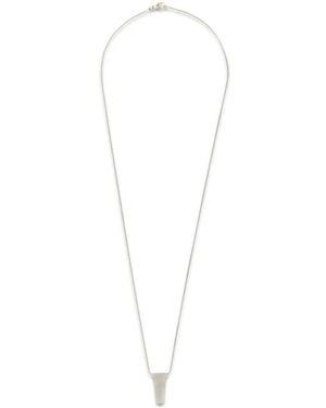 Rick Owens Mini Trunk Necklace - White