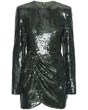 ROTATE BIRGER CHRISTENSEN Robe Courte À Sequins - Green
