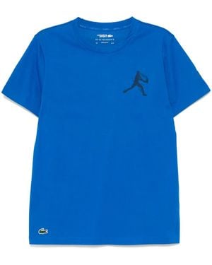 Lacoste X Novak Djokovic T-Shirt - Blau