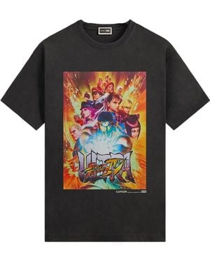 Kith Camiseta Street Fighter Iv Ultra De X Capcom - Negro