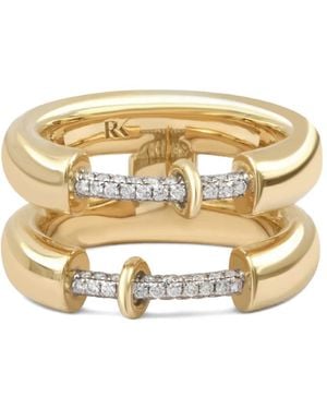 Rainbow K Endless Diamond Ring - Metallic