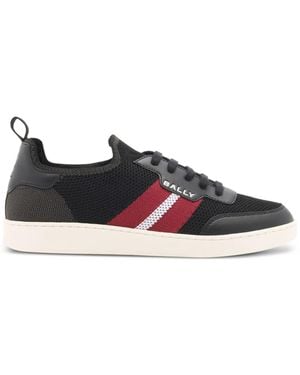 Bally Stripe-Detail Trainers - White