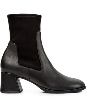 Camper Kora Ankle Boots - Black