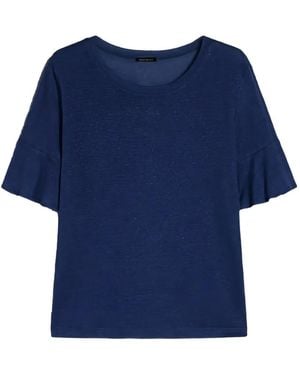 Pennyblack T-Shirt À Manches Volantées - Blue