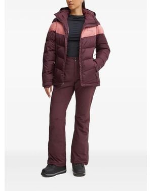 Columbia Ski-Jack Met Chevron Vlak - Rood
