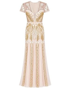 Temperley London Cabira Gown - Natural