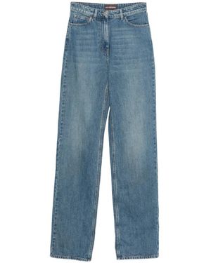 MVP WARDROBE High-Waisted Pants - Blue