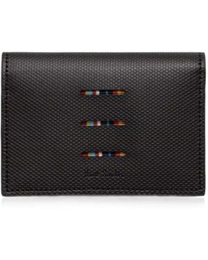 Paul Smith Striped Cardholder - Black