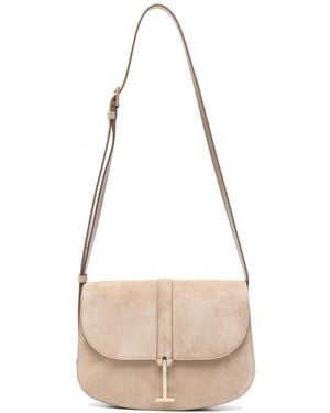 Tom Ford Bandolera Kara Pequeña Con Barra En T - Blanco