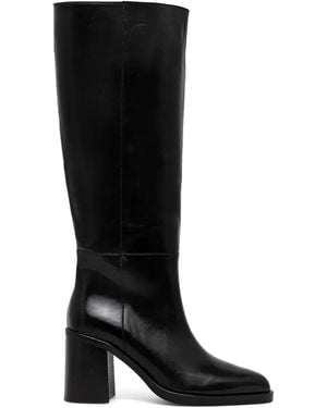 JONAK PARIS Bottes Dikinson Hauteur Genoux À Bout Pointu - Black