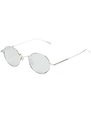 Chloé Round-Frame Sunglasses - White