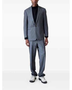 Carter Young Blazer Elias À Rayures - Bleu