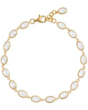 freya rose Oval-Design Bracelet - Metallic
