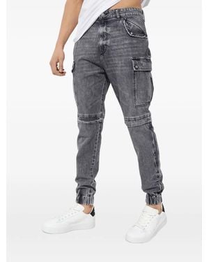 SER.O.YA John Flap-Pocket Jeans - Grey