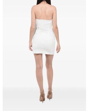 Monot Cut-Out Off-Shoulder Mini Dress - White