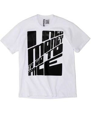 Natasha Zinko スローガン Tシャツ - ホワイト