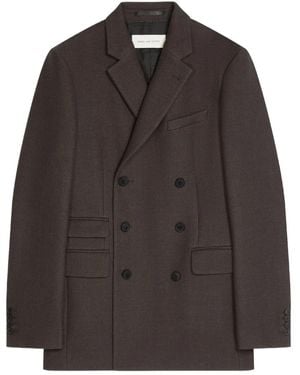 Dries Van Noten Doppelreihiges Sakko - Schwarz